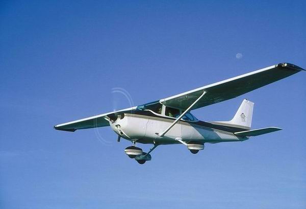 Cessna In Flight